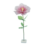 Maxbell Artificial Flower Realistic Elegant Floral Arrangement for Event Garden Home Pink