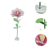 Maxbell Artificial Flower Realistic Elegant Floral Arrangement for Event Garden Home Pink
