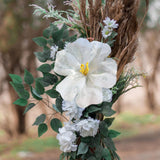 Maxbell Wedding Giant Flower Decoration Versatile Props for Holiday Ceremony Banquet Diameter 30cm