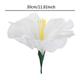 Maxbell Wedding Giant Flower Decoration Versatile Props for Holiday Ceremony Banquet Diameter 30cm