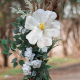 Maxbell Wedding Giant Flower Decoration Versatile Props for Holiday Ceremony Banquet Diameter 40cm