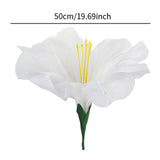 Maxbell Wedding Giant Flower Decoration Versatile Props for Holiday Ceremony Banquet Diameter 50cm