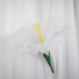 Maxbell Wedding Giant Flower Decoration Versatile Props for Holiday Ceremony Banquet Diameter 50cm