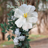 Maxbell Wedding Giant Flower Decoration Versatile Props for Holiday Ceremony Banquet Diameter 50cm