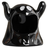 Maxbell Ghost Ceramic Candle Holder Handmade Tabletop Ornament for Kitchen Farmhouse
