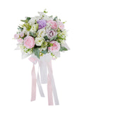 Maxbell Bride Bridesmaid Wedding Bouquet Handmade Romantic for Wedding Party Holiday