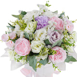 Maxbell Bride Bridesmaid Wedding Bouquet Handmade Romantic for Wedding Party Holiday