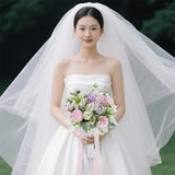 Maxbell Bride Bridesmaid Wedding Bouquet Handmade Romantic for Wedding Party Holiday