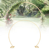Maxbell Wedding Arch Decor Balloon Arch Kit Stand for Ceremony Garden Indoor Outdoor 190cmx220cm