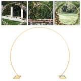 Maxbell Wedding Arch Decor Balloon Arch Kit Stand for Ceremony Garden Indoor Outdoor 190cmx220cm