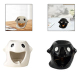 Maxbell Essential Oil Burner Aroma Oil Warmer Porcelain Ornament for Office Yoga White