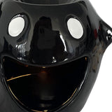 Maxbell Essential Oil Burner Aroma Oil Warmer Porcelain Ornament for Office Yoga Black