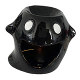 Maxbell Essential Oil Burner Aroma Oil Warmer Porcelain Ornament for Office Yoga Black