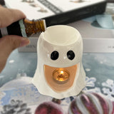 Maxbell Essential Oil Burner Desktop Ornament Tealight Candle Holder for SPA