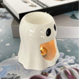 Maxbell Essential Oil Burner Desktop Ornament Tealight Candle Holder for SPA