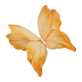 Maxbell Artificial Butterfly Decoration DIY Giant Butterfly for Wedding Bedroom Wall Orange