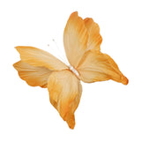 Maxbell Artificial Butterfly Decoration DIY Giant Butterfly for Wedding Bedroom Wall Orange