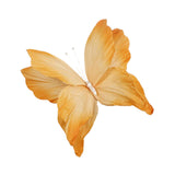 Maxbell Artificial Butterfly Decoration DIY Giant Butterfly for Wedding Bedroom Wall Orange