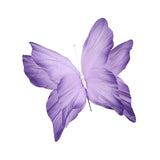 Maxbell Artificial Butterfly Decoration DIY Giant Butterfly for Wedding Bedroom Wall Purple