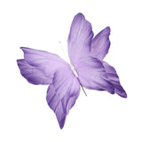 Maxbell Artificial Butterfly Decoration DIY Giant Butterfly for Wedding Bedroom Wall Purple