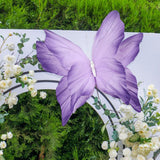 Maxbell Artificial Butterfly Decoration DIY Giant Butterfly for Wedding Bedroom Wall Purple