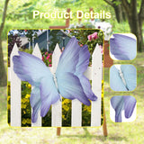 Maxbell Artificial Butterfly Decoration DIY Giant Butterfly for Wedding Bedroom Wall Blue