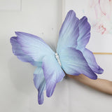 Maxbell Artificial Butterfly Decoration DIY Giant Butterfly for Wedding Bedroom Wall Blue