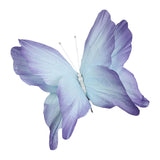 Maxbell Artificial Butterfly Decoration DIY Giant Butterfly for Wedding Bedroom Wall Blue