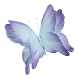 Maxbell Artificial Butterfly Decoration DIY Giant Butterfly for Wedding Bedroom Wall Blue