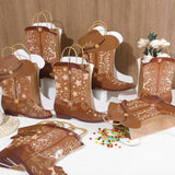 Maxbell Western Cowboy Boots Flower Boxes DIY for Anniversary Wedding Supplies Table