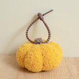 Maxbell 2x Pumpkin Keychain Lovely Pumpkin Plush Pendant for Handbag Tote Decoration
