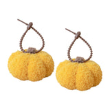 Maxbell 2x Pumpkin Keychain Lovely Pumpkin Plush Pendant for Handbag Tote Decoration