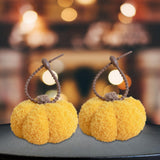 Maxbell 2x Pumpkin Keychain Lovely Pumpkin Plush Pendant for Handbag Tote Decoration