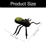 Maxbell 2 Pieces Spider Fridge   Funny Spooky 3D Spider   for Office Car
