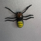 Maxbell 2 Pieces Spider Fridge   Funny Spooky 3D Spider   for Office Car