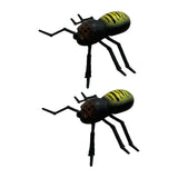 Maxbell 2 Pieces Spider Fridge   Funny Spooky 3D Spider   for Office Car