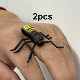 Maxbell 2 Pieces Spider Fridge   Funny Spooky 3D Spider   for Office Car