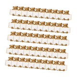 Maxbell 50 Pieces Bear Name Place Cards Multipurpose Modern Decorative Greeting Card