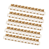 Maxbell 50 Pieces Bear Name Place Cards Multipurpose Modern Decorative Greeting Card