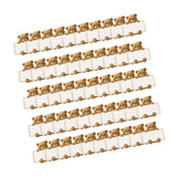 Maxbell 50 Pieces Bear Name Place Cards Multipurpose Modern Decorative Greeting Card