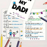 Maxbell Happy Father's Day Card Funny from Son Daughter Kids with Envelope for Daddy