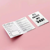 Maxbell Happy Father's Day Card Funny from Son Daughter Kids with Envelope for Daddy