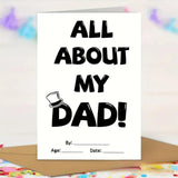 Maxbell Happy Father's Day Card Funny from Son Daughter Kids with Envelope for Daddy