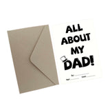 Maxbell Happy Father's Day Card Funny from Son Daughter Kids with Envelope for Daddy