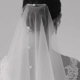 Maxbell Bridal Veil 260cm Two Tier Dress up Headwear for Prom Proposal Bridal Shower