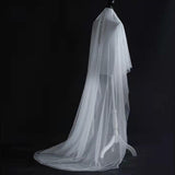 Maxbell Bridal Veil 260cm Two Tier Dress up Headwear for Prom Proposal Bridal Shower