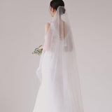 Maxbell Bridal Veil 260cm Two Tier Dress up Headwear for Prom Proposal Bridal Shower