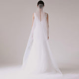 Maxbell Bridal Veil 260cm Two Tier Dress up Headwear for Prom Proposal Bridal Shower