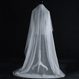 Maxbell Bridal Veil 260cm Two Tier Dress up Headwear for Prom Proposal Bridal Shower