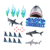 Maxbell Shark Cake Toppers Sea Party Supplies Baby Shower Under The Sea Cake Toppers